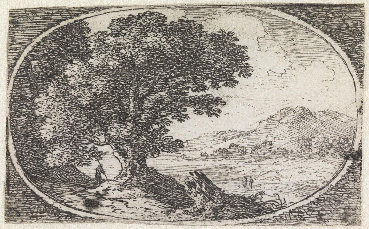 Paesaggio (n. 13 della serie: Variae campestrum fantasiae) da Herman van Swanevelt