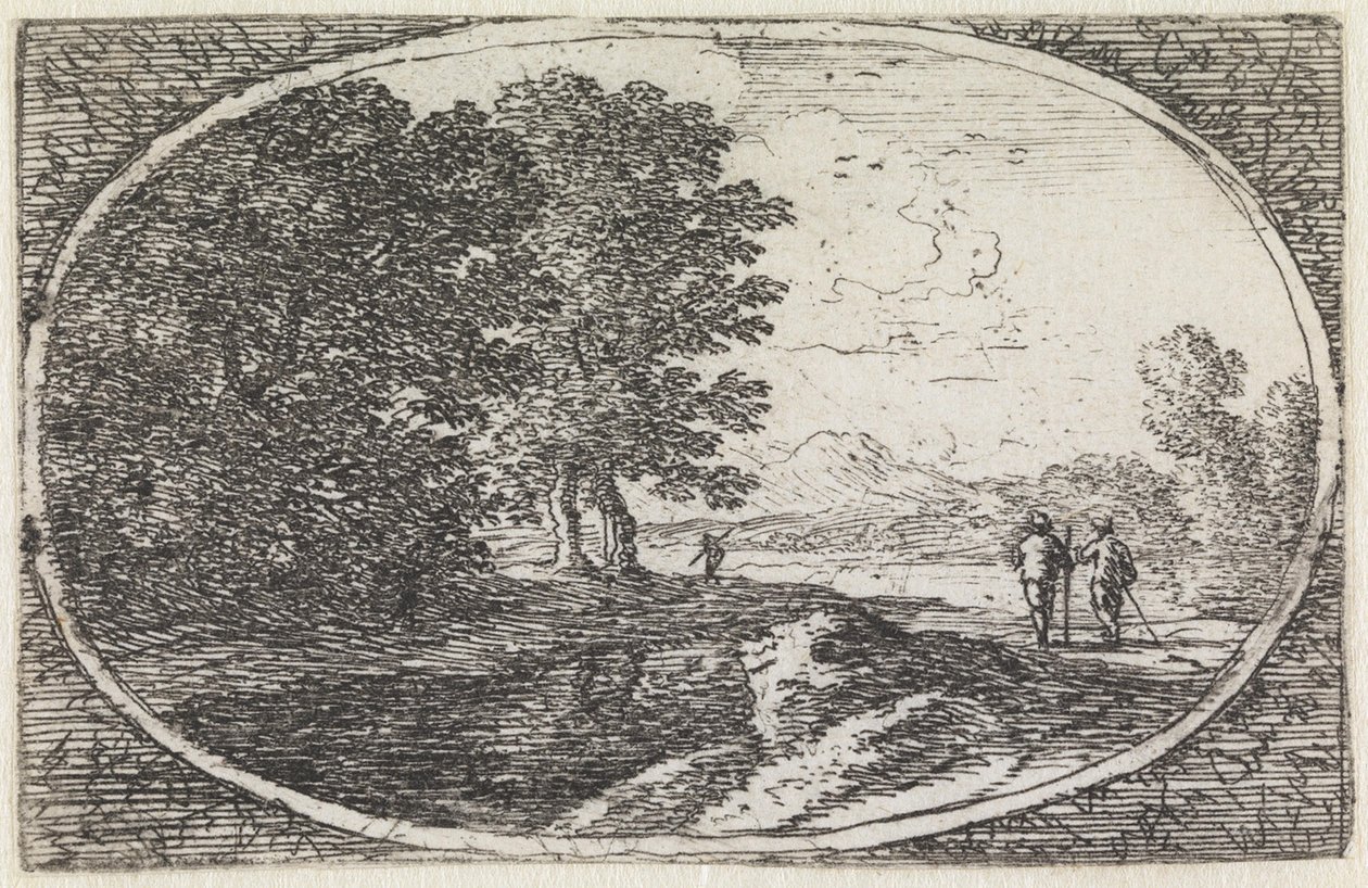 Paesaggio (n. 20 della serie: variae campestrum fantasiae) da Herman van Swanevelt