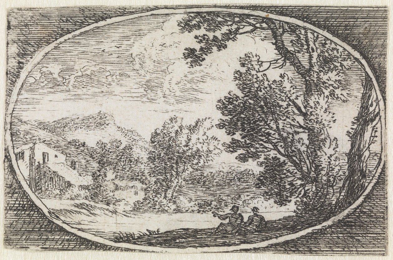 Paesaggio (n. 21 della serie: *variae campestrum fantasiae*) da Herman van Swanevelt
