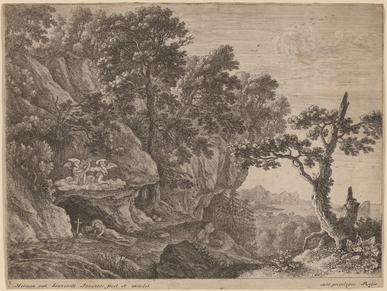 Maria Maddalena Penitente da Herman van Swanevelt