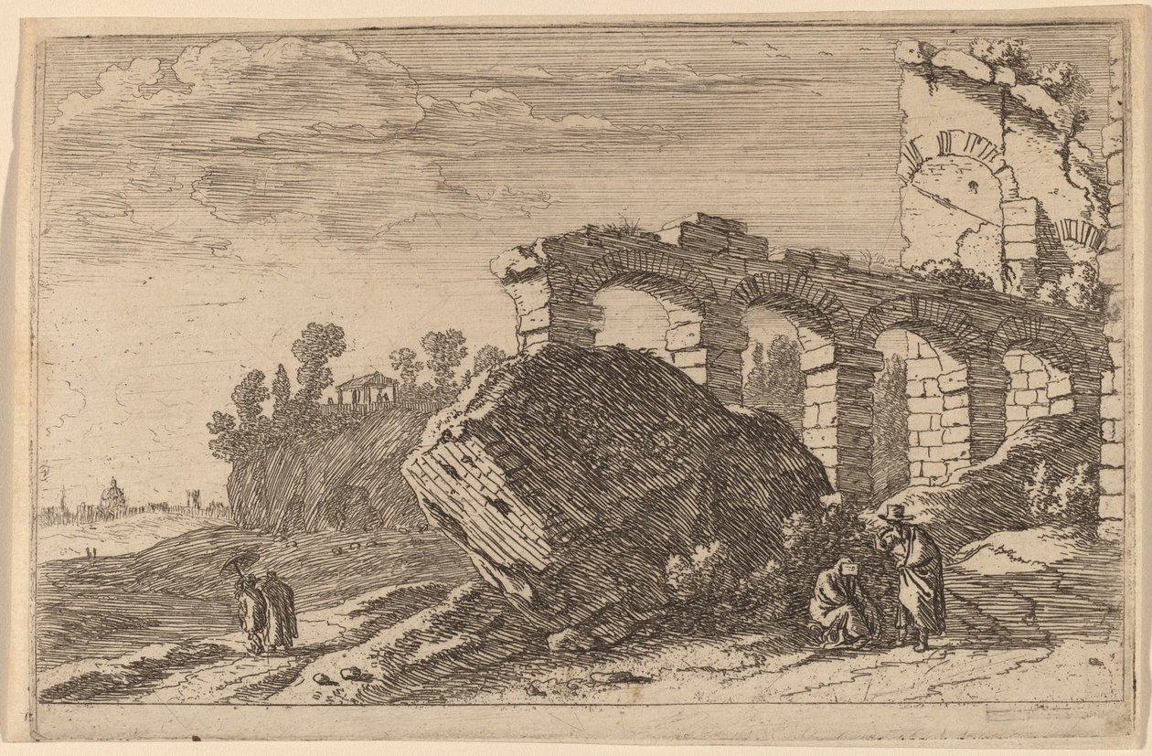 I quattro archi rovinati da Herman van Swanevelt