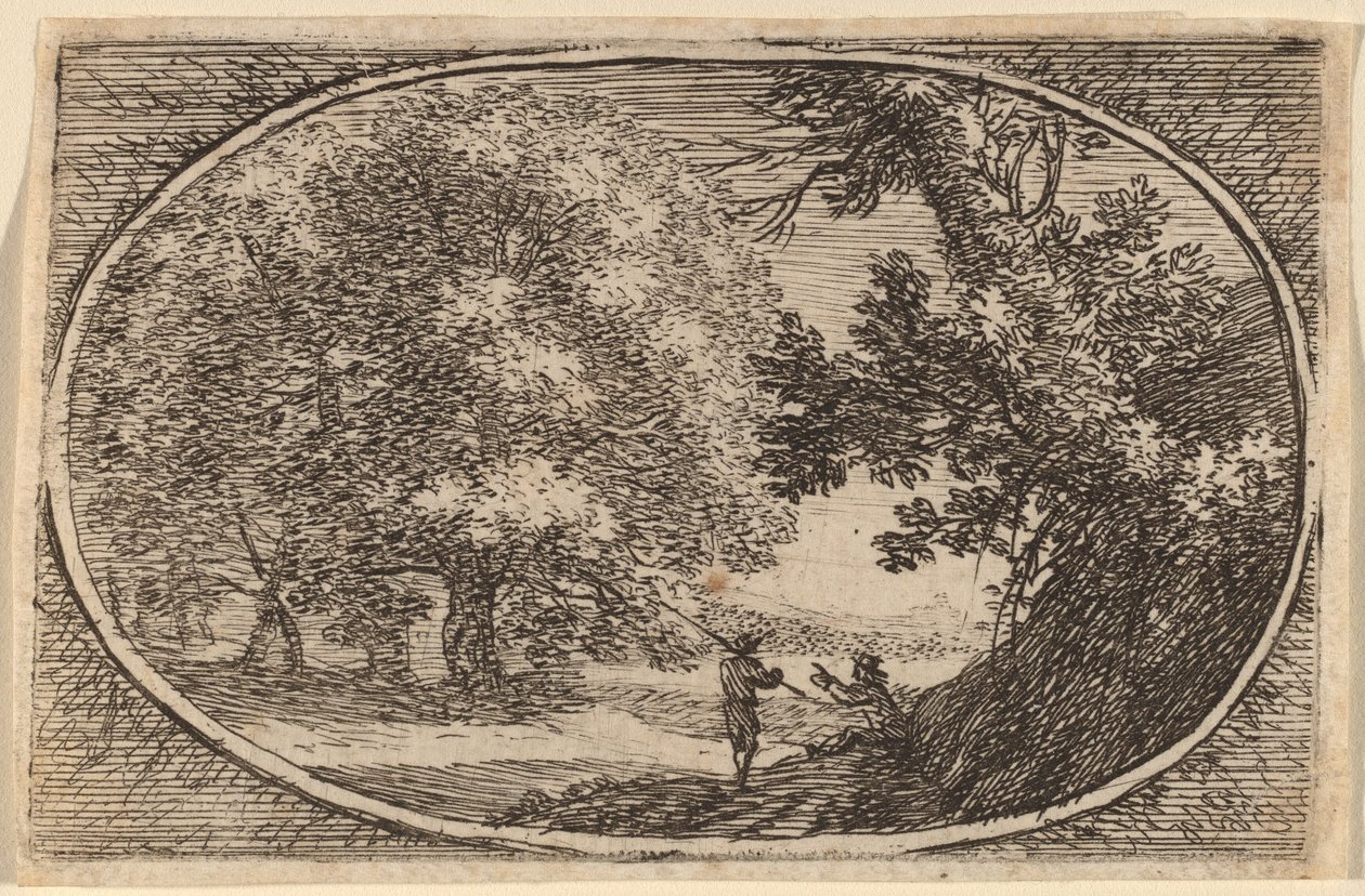 Il grande albero da Herman van Swanevelt