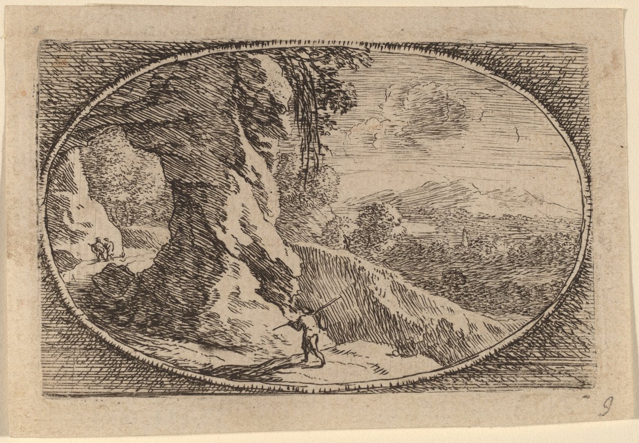 La roccia perforata da Herman van Swanevelt