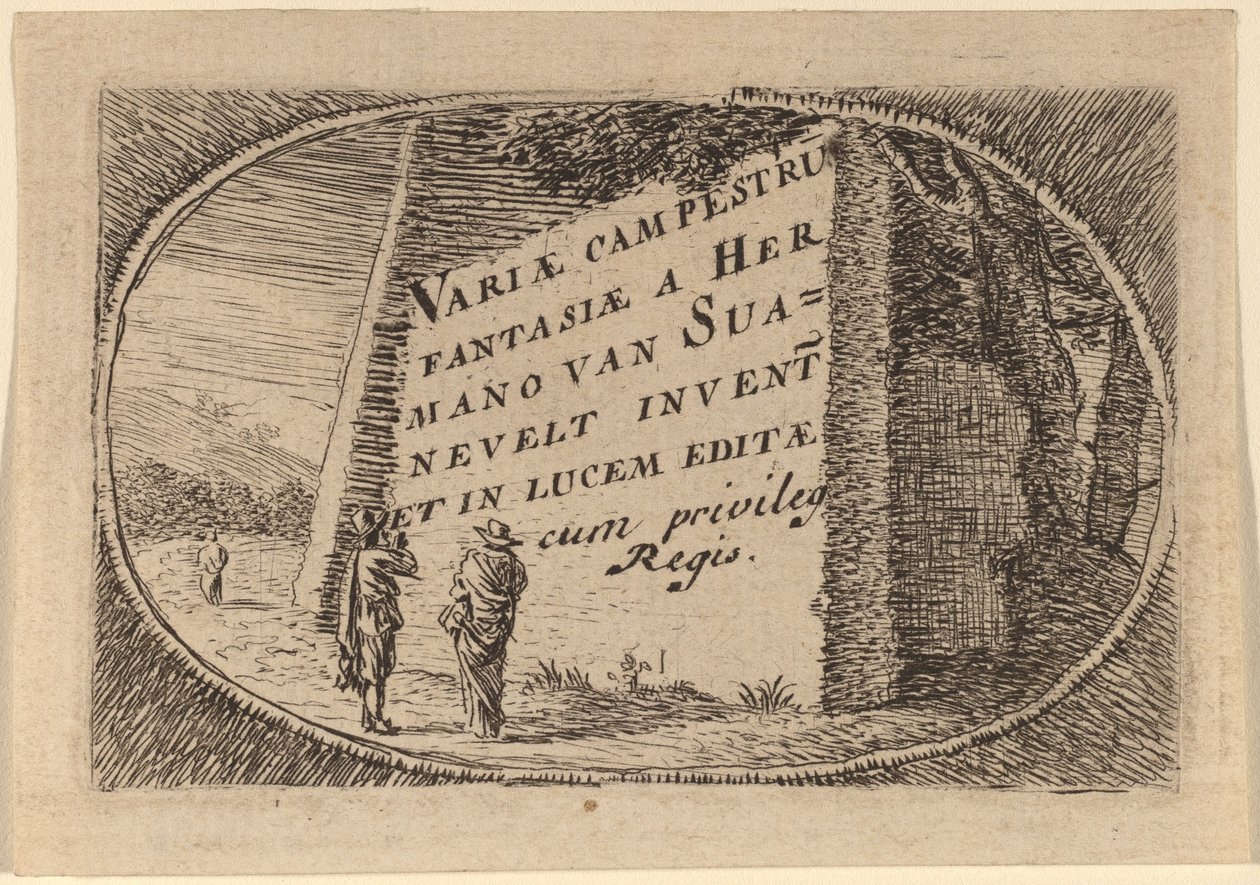 Pagina del titolo da Herman van Swanevelt