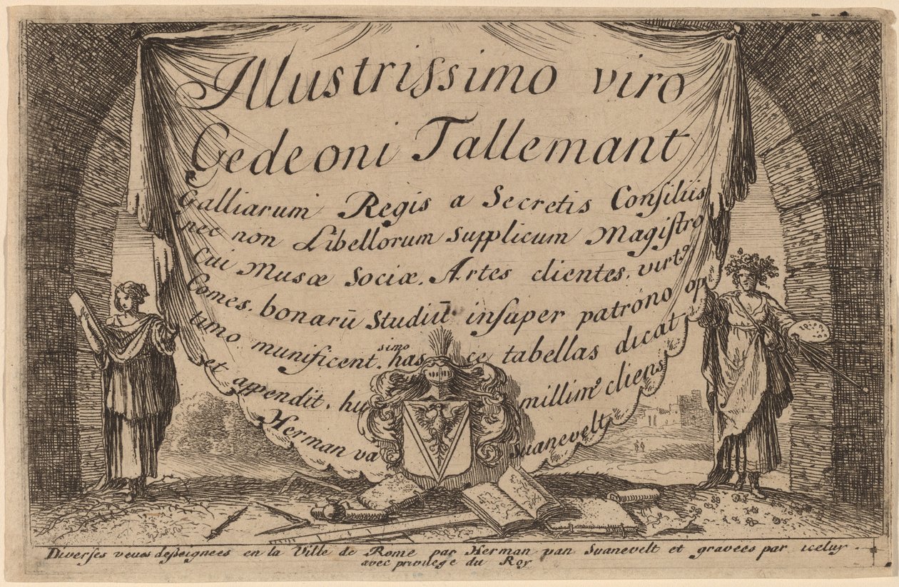 Pagina del titolo da Herman van Swanevelt