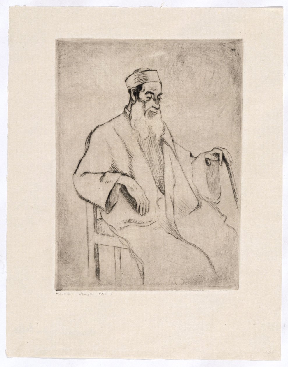 Chacham di Safed da Hermann Struck