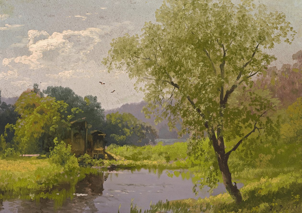 Vecchio mulino da Hermann Ottomar Herzog