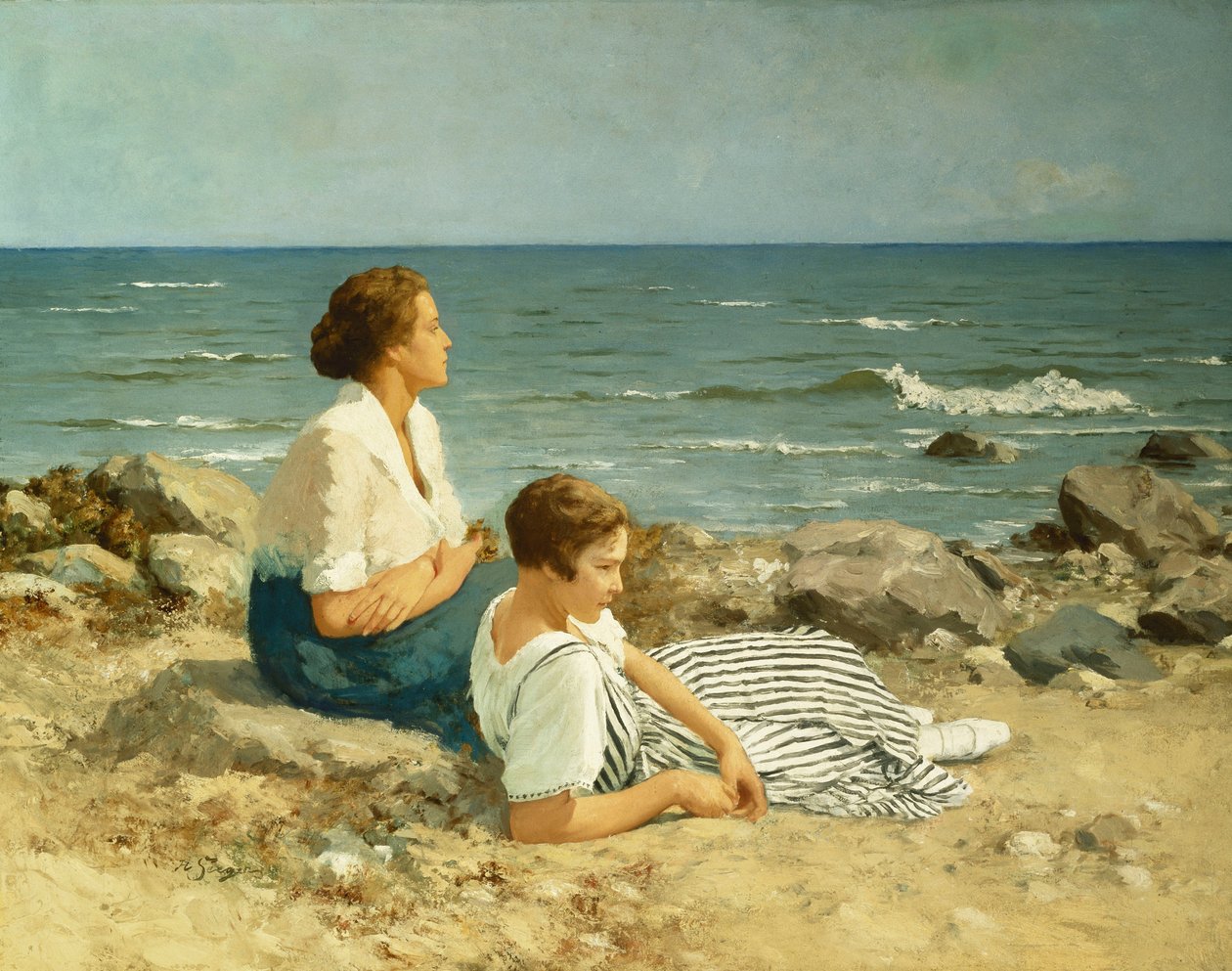 Sulla spiaggia da Hermann Seeger