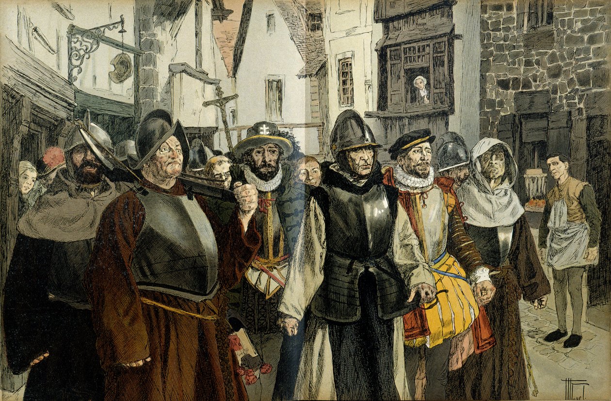 Processione della Lega a Parigi da Hermann Vogel