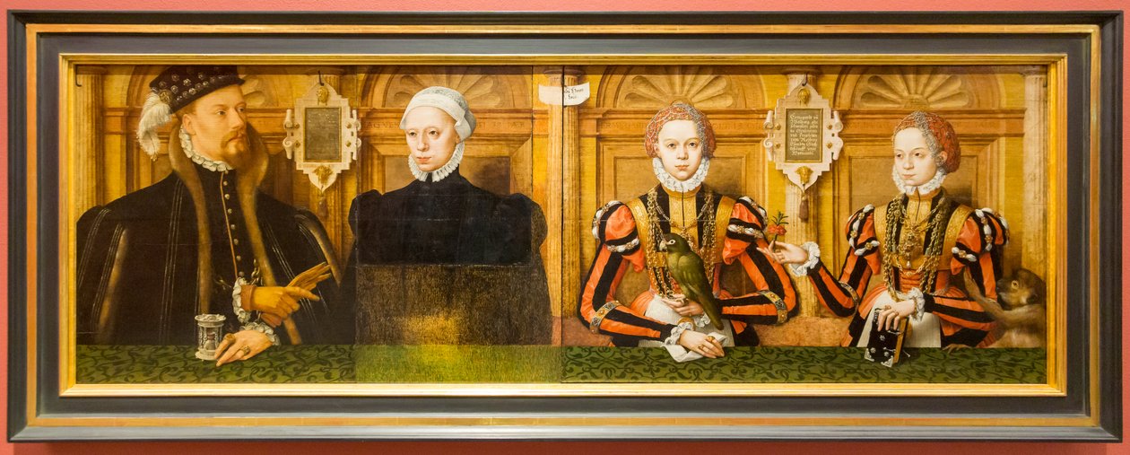 Ritratto di famiglia di Giovanni II di Rietberg da Hermann Tom Ring