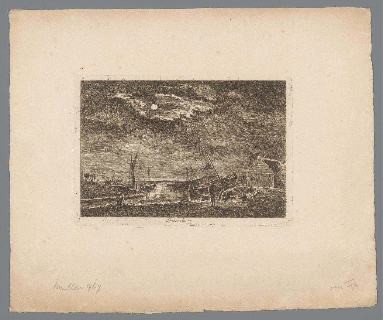 Veduta di Spakenburg da Hermanus van Brussel