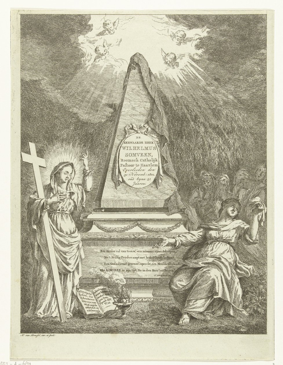 Monumento a Wilhelmus Somveen da Hermanus van Brussel
