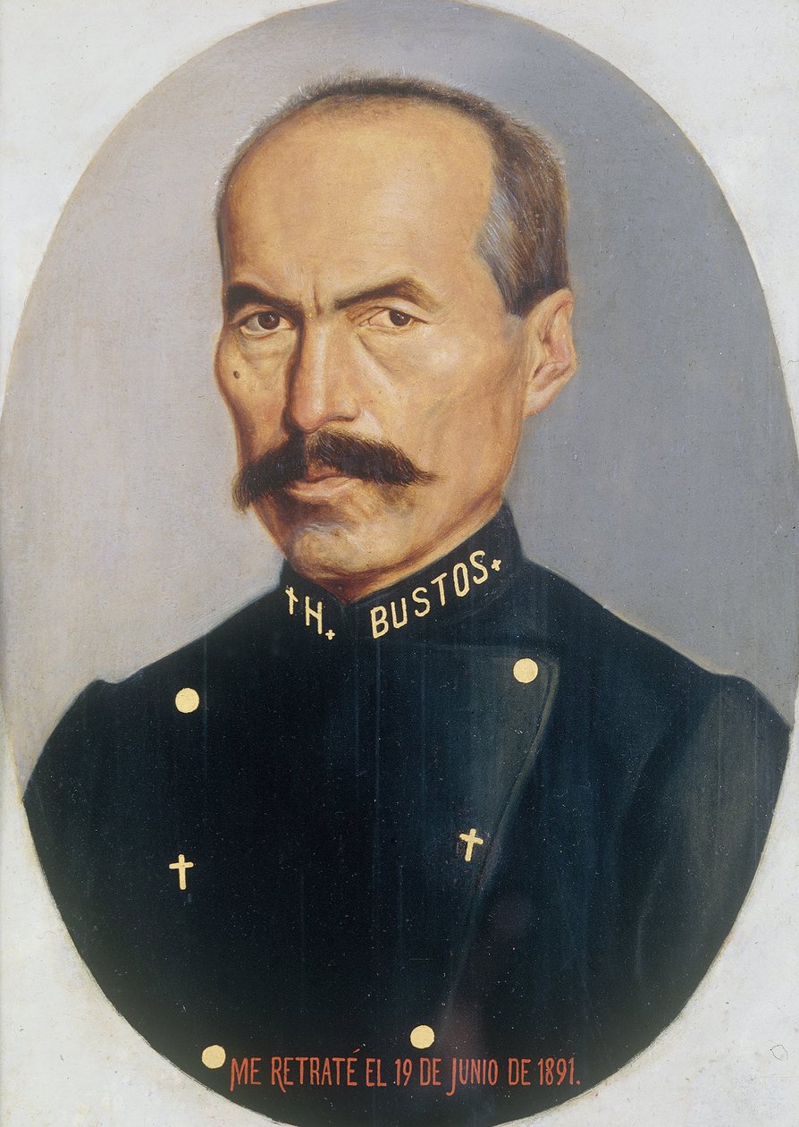 Autoritratto da Hermenegildo Bustos