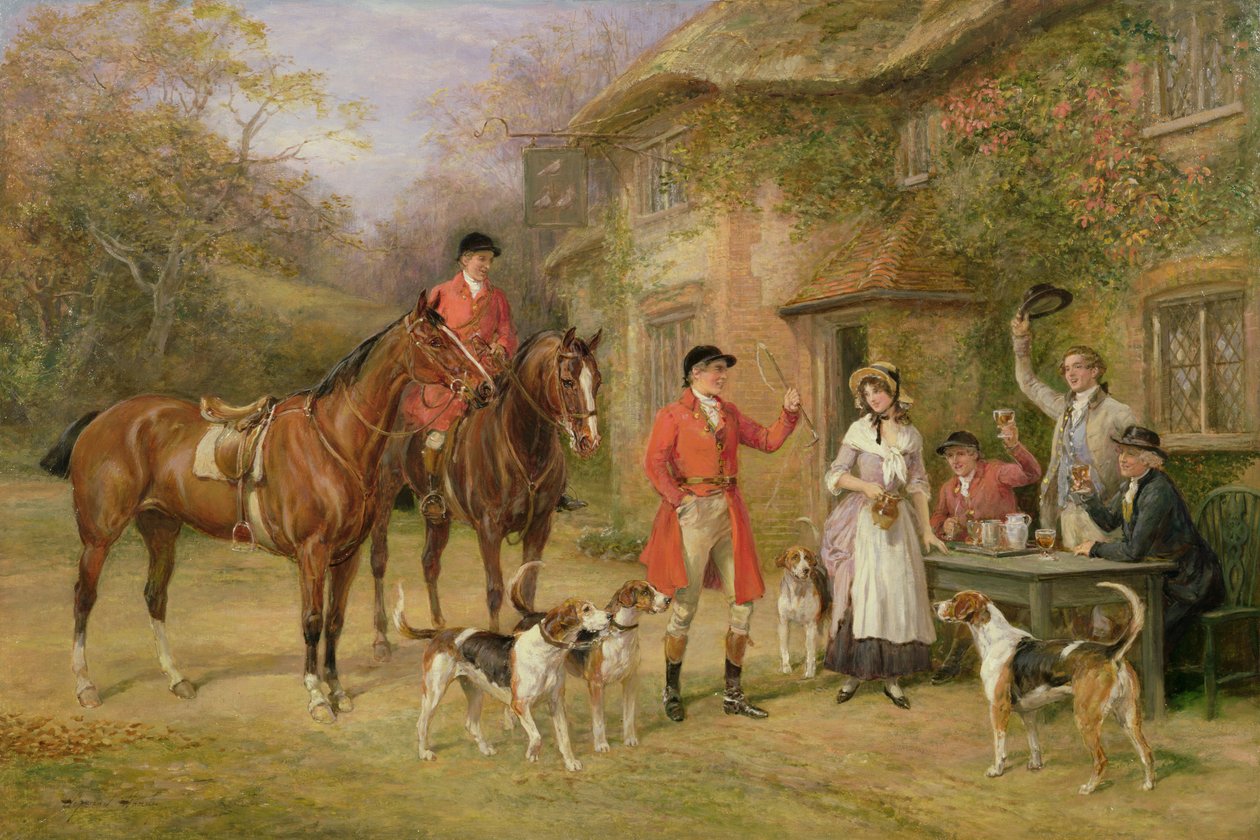 Un incontro ai Tre Piccioni da Heywood Hardy