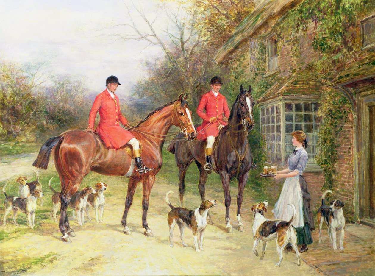 Una sosta alla locanda della volpe da Heywood Hardy