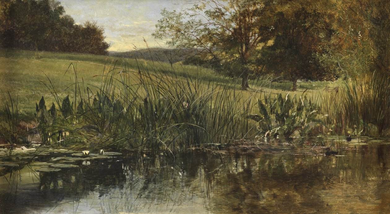 Sulla riva del fiume da Heywood Hardy