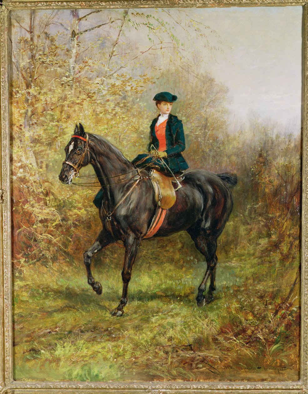 La cavalcata mattutina, 1891 da Heywood Hardy