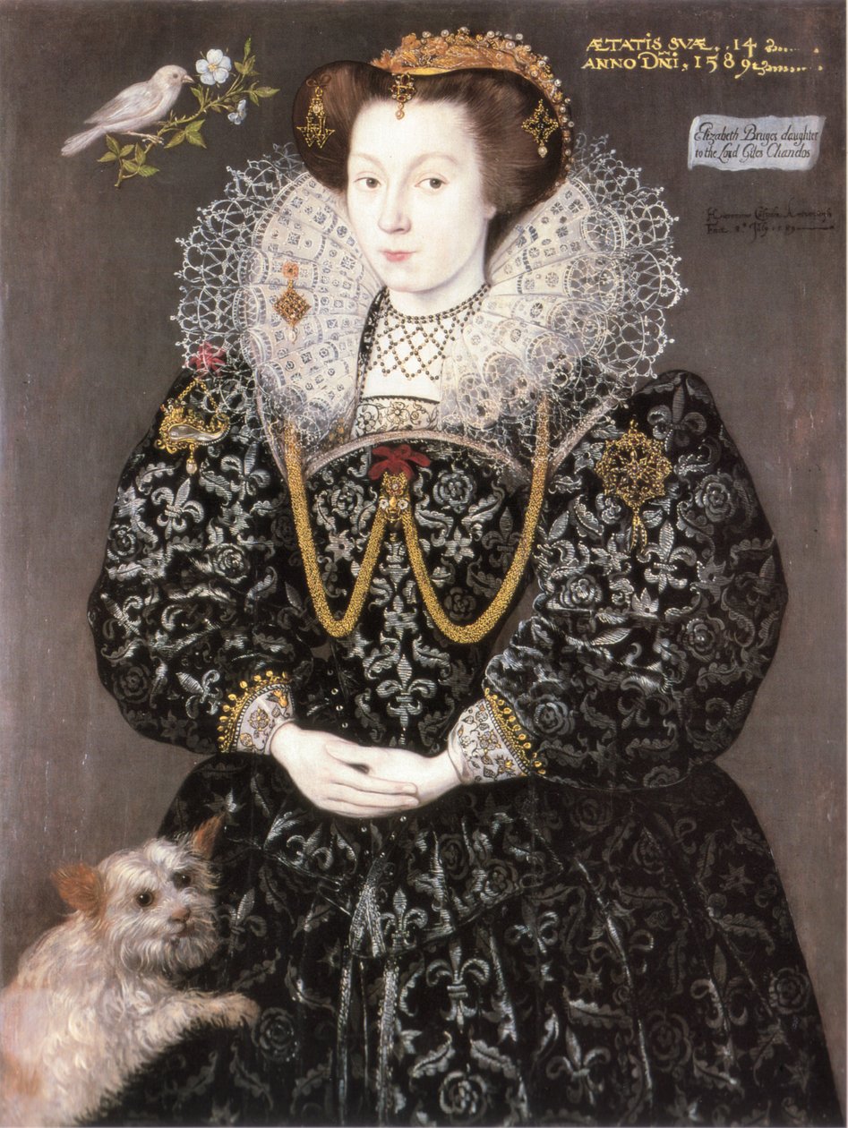 Elisabetta Brydges 1589 da Hieronimo Custodis