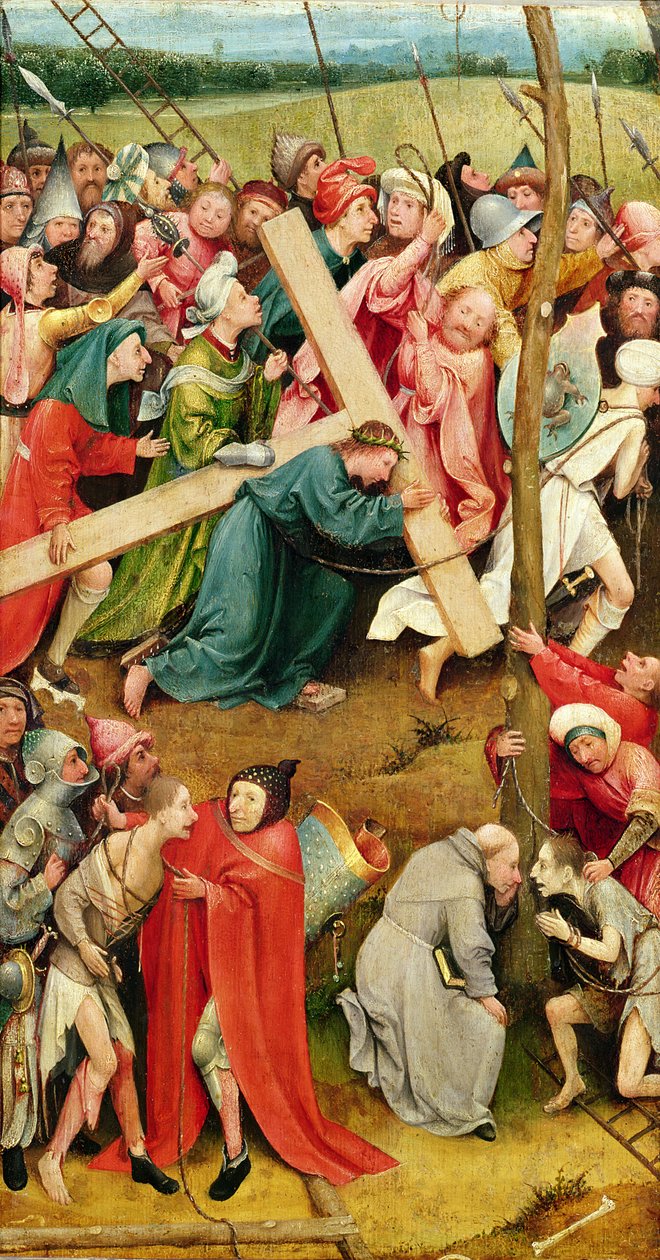 Cristo che porta la croce, 1485-90 da Hieronymus Bosch