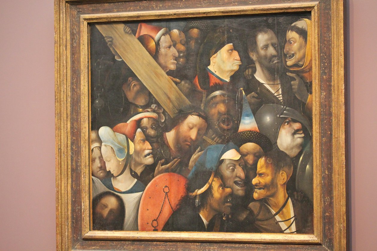 La salita al Calvario da Hieronymus Bosch