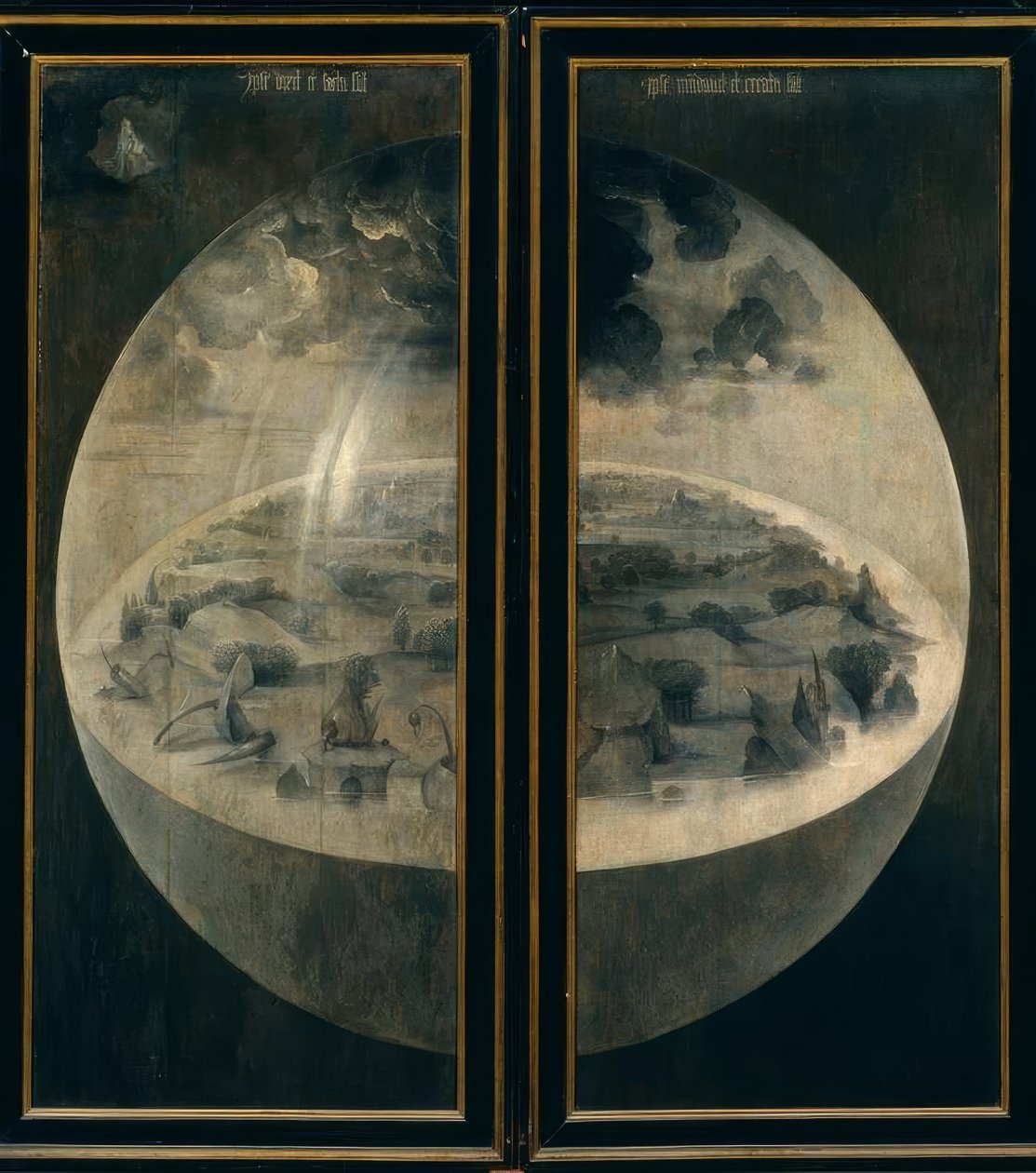 La creazione del mondo da Hieronymus Bosch