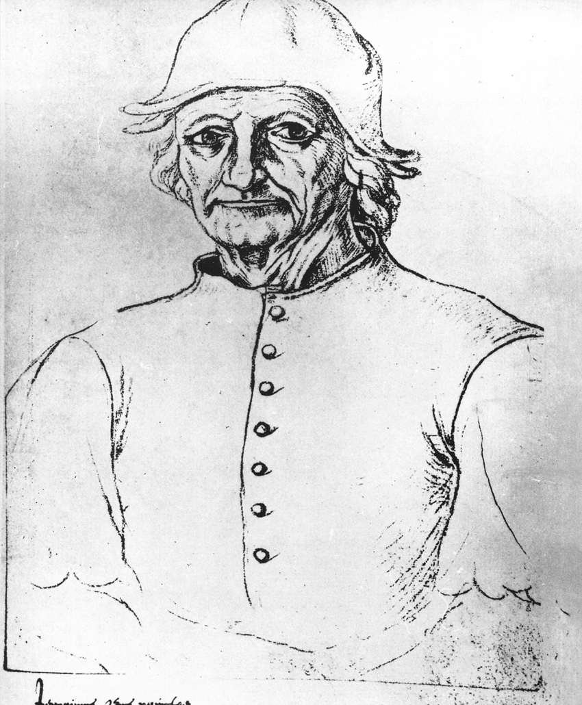 Ritratto di Hieronymus Bosch da Hieronymus Bosch