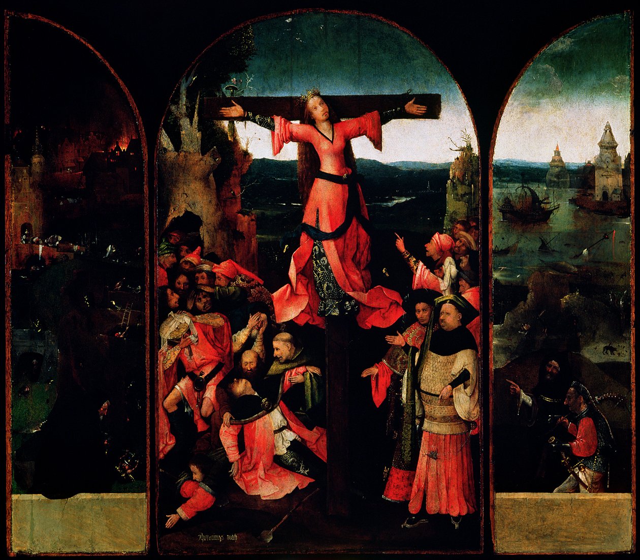 Trittico di Santa Liberata da Hieronymus Bosch