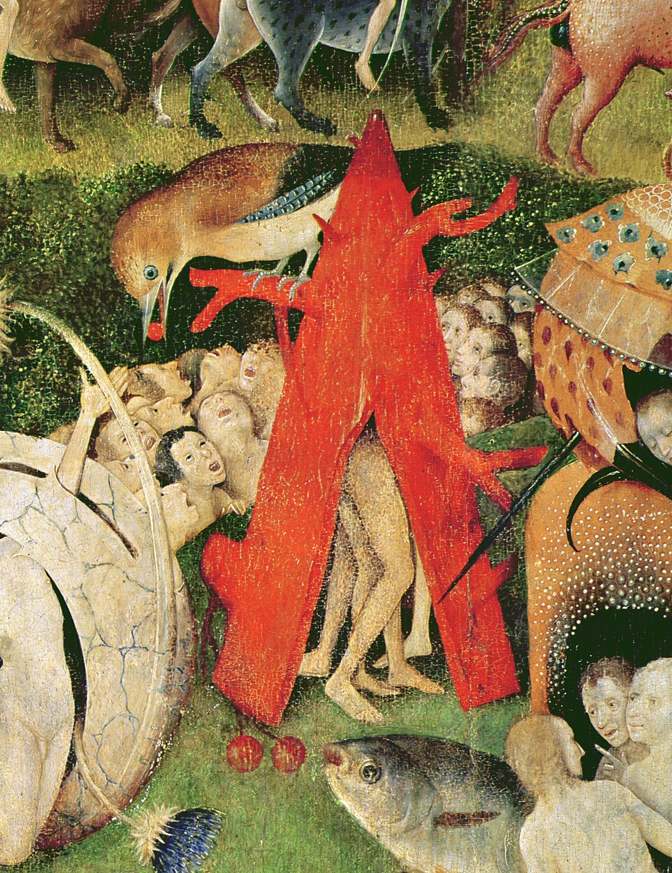 Il Giardino delle Delizie, c.1500 (dettaglio) da Hieronymus Bosch