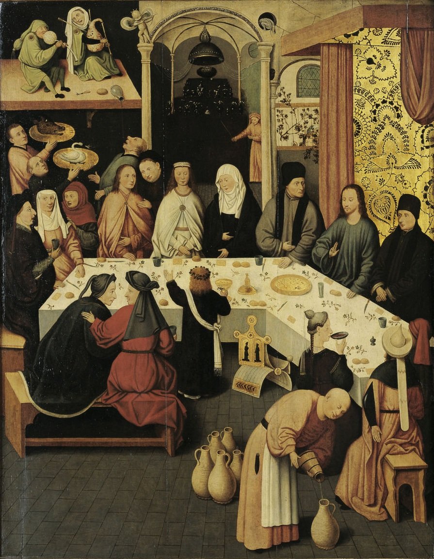Le nozze di Cana da Hieronymus Bosch