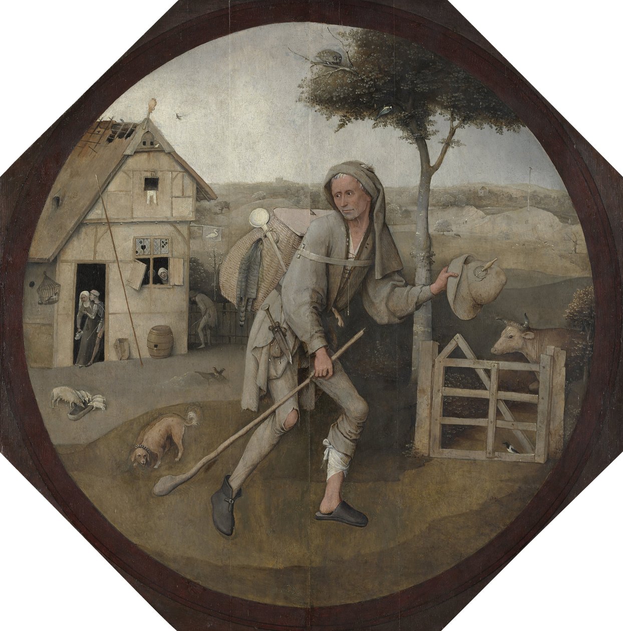 Il venditore ambulante da Hieronymus Bosch