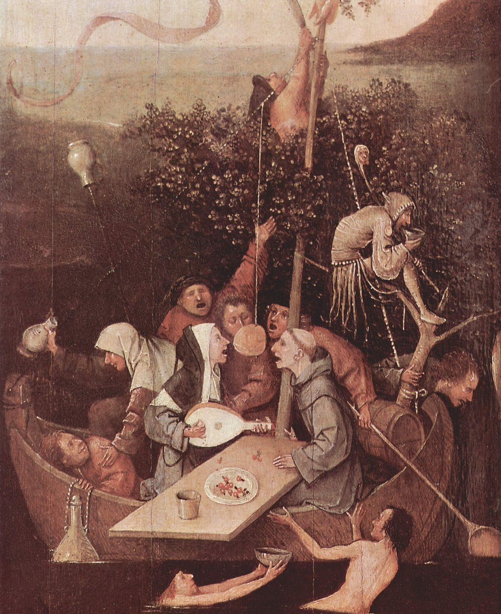 La nave dei folli da Hieronymus Bosch