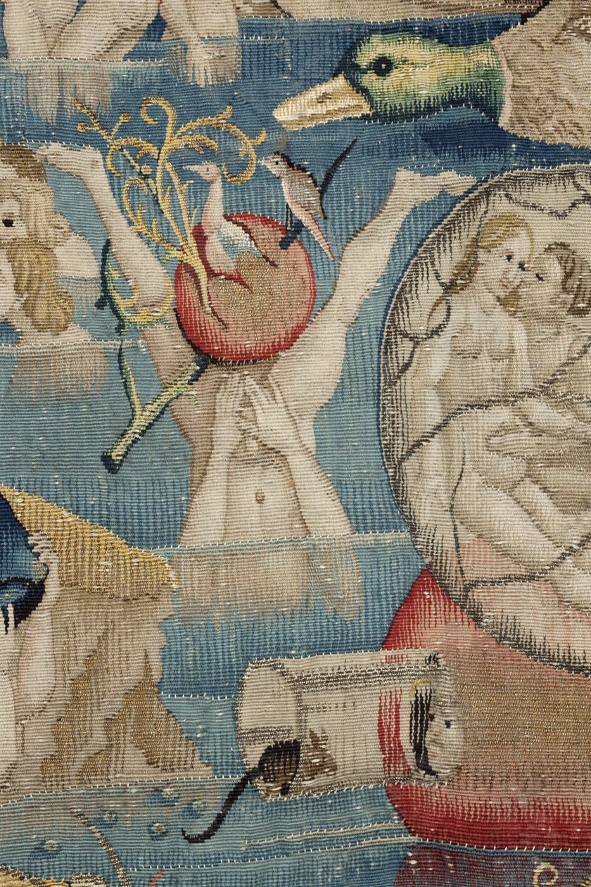 Il giardino delle delizie terrene, ca. 1560 (arazzo) da Hieronymus (after) Bosch