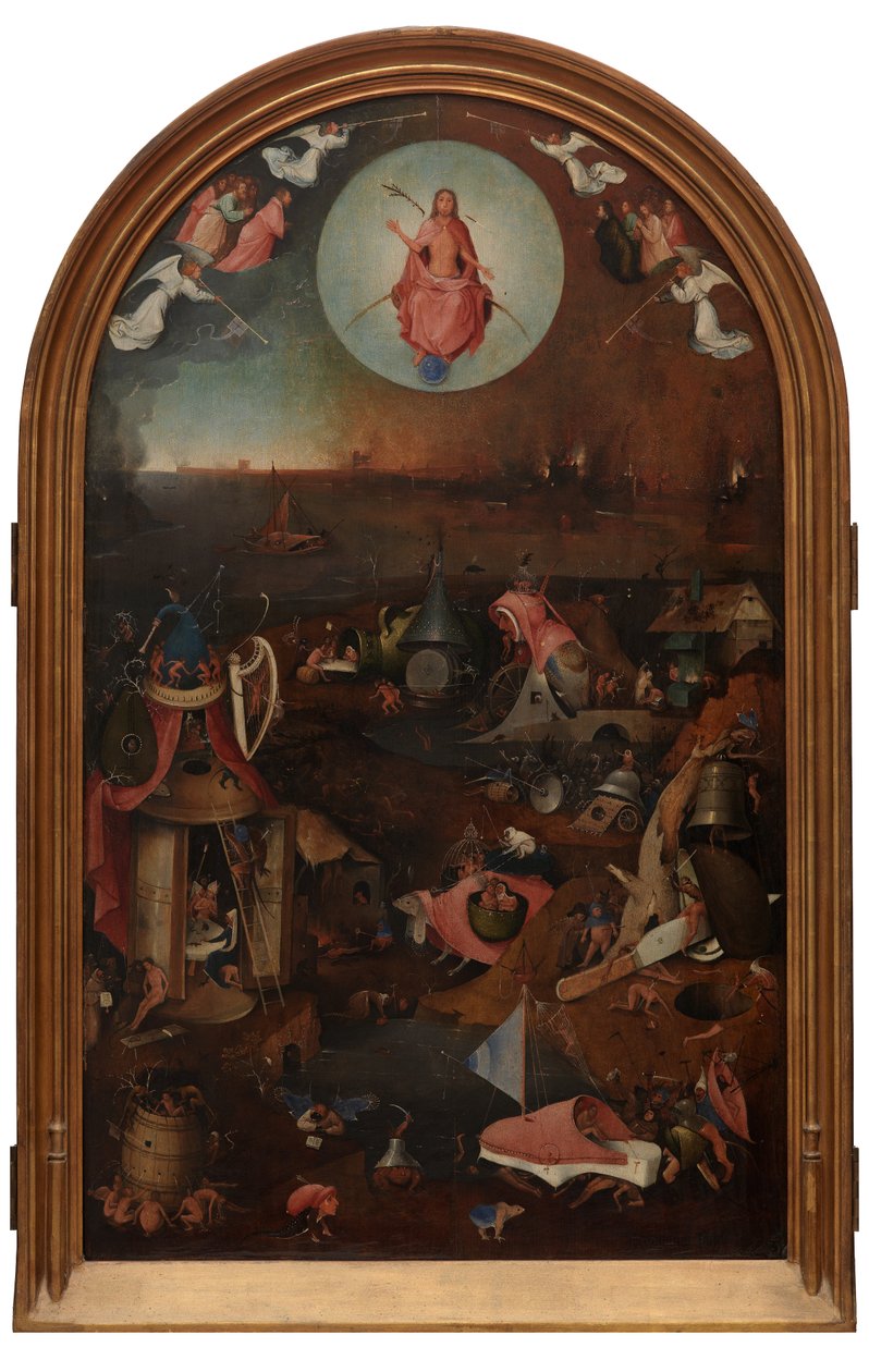 Pannello centrale del Giudizio Universale da Hieronymus Bosch