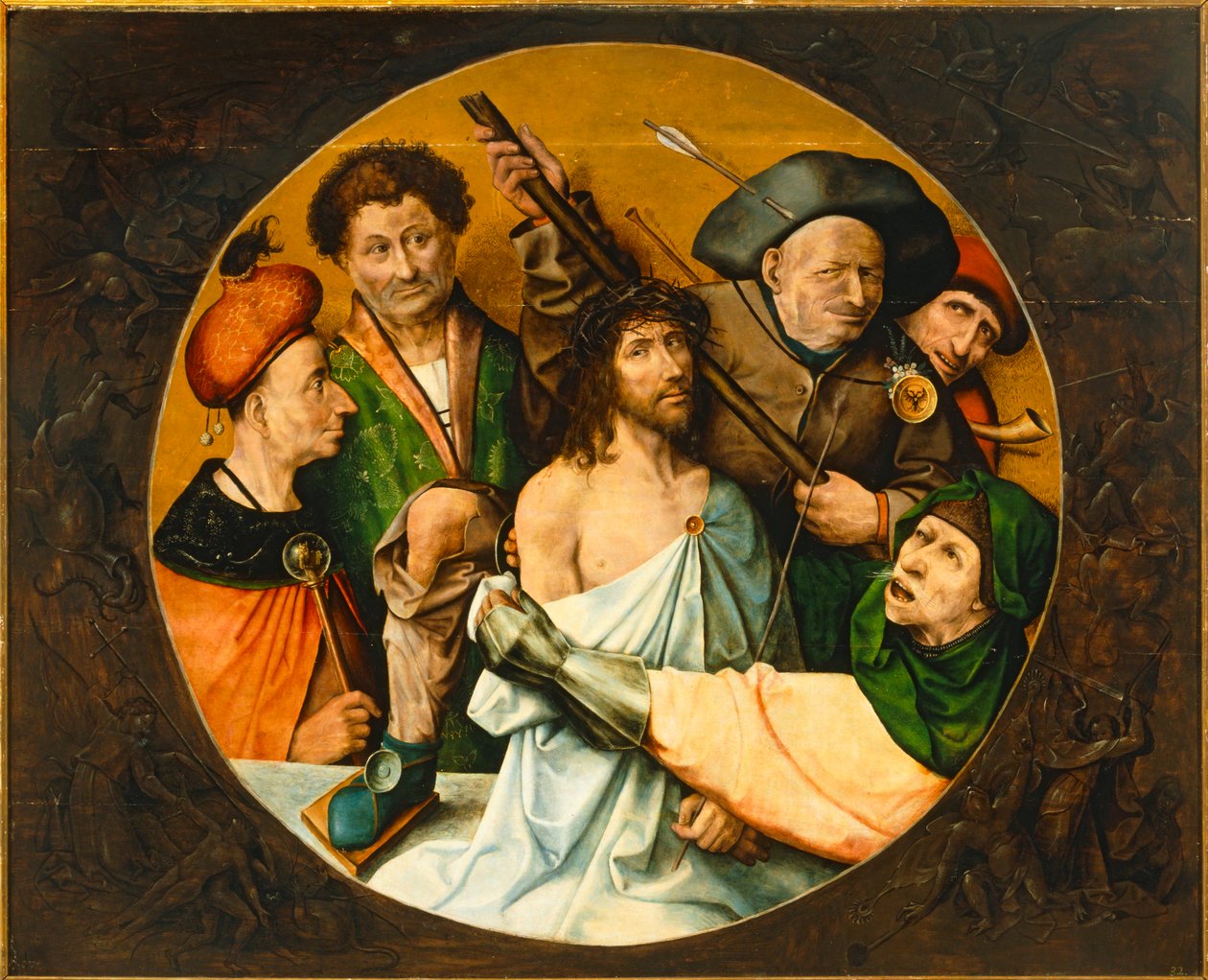 Incoronazione di spine. 10014743 ... da Hieronymus Bosch