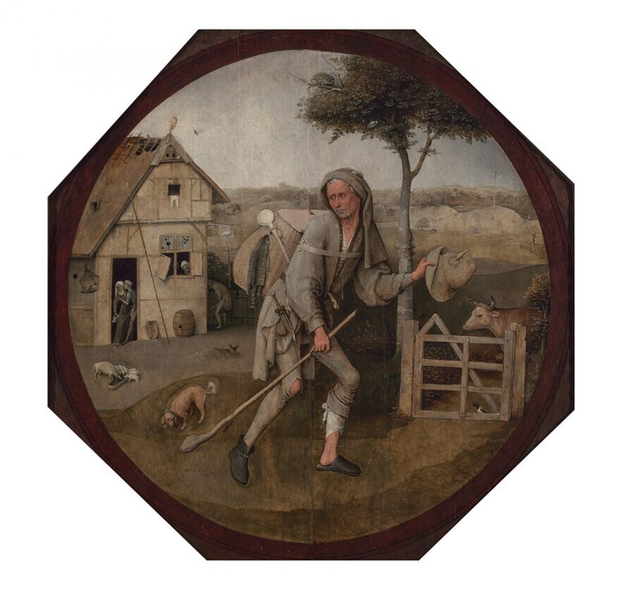 Olandese: Il Viandante Il Viandante da Hieronymus Bosch