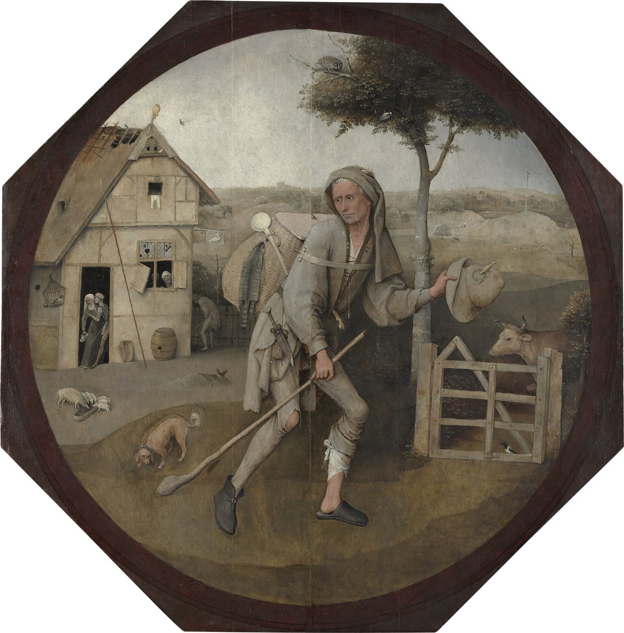 Olandese: Il Viandante Il Viandante da Hieronymus Bosch