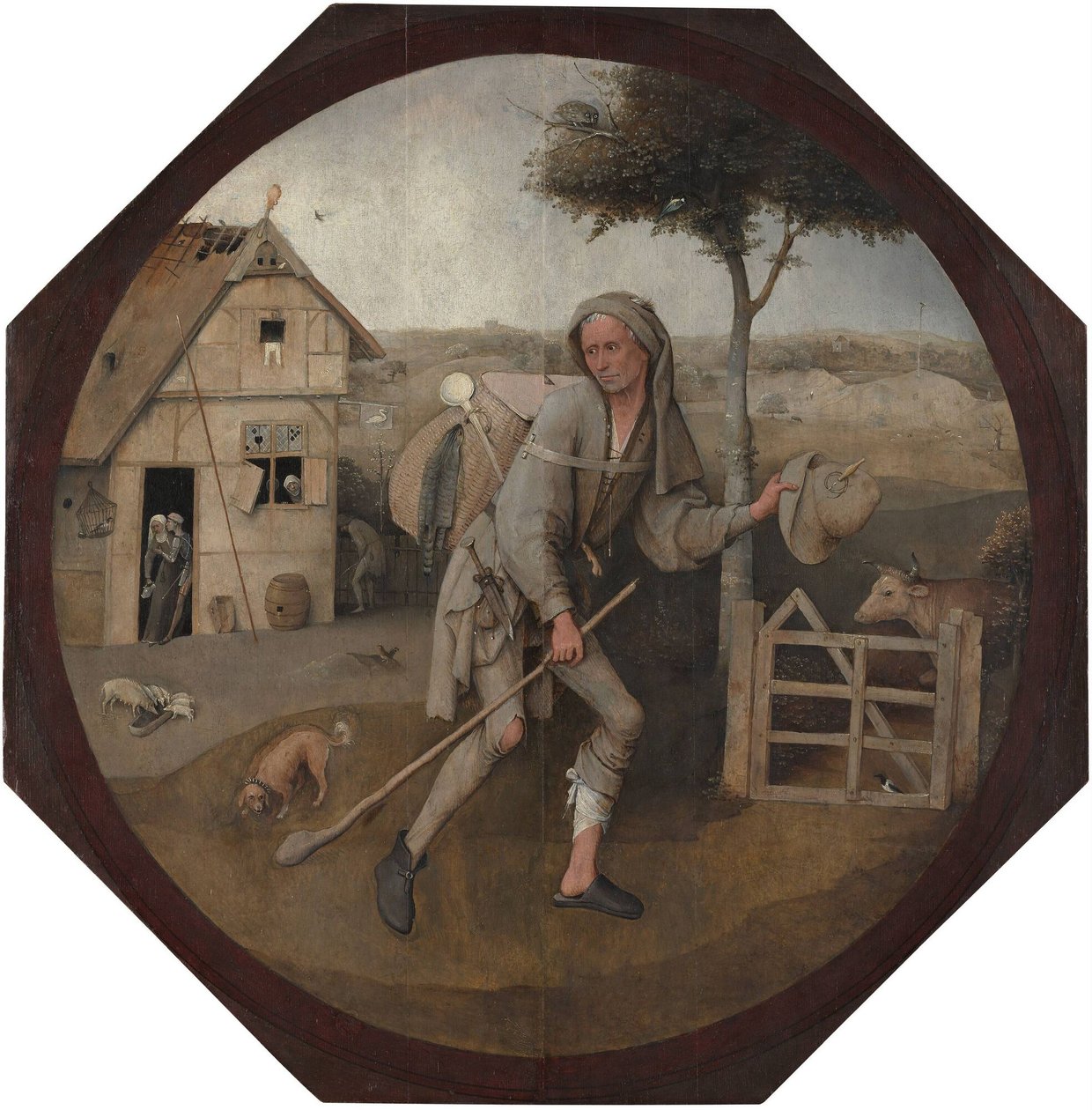 Olandese: Il Viandante Il Viandante da Hieronymus Bosch