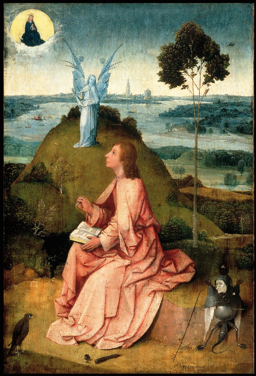 San Giovanni Evangelista a Patmos da Hieronymus Bosch