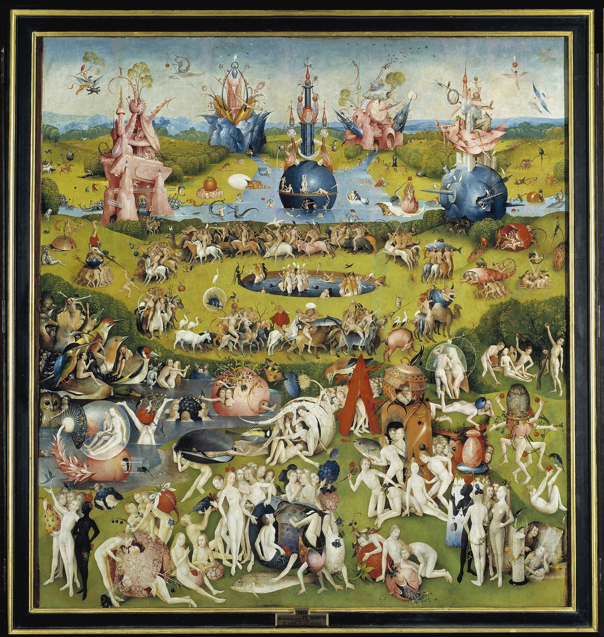 Il giardino delle delizie terrestri da Hieronymus Bosch