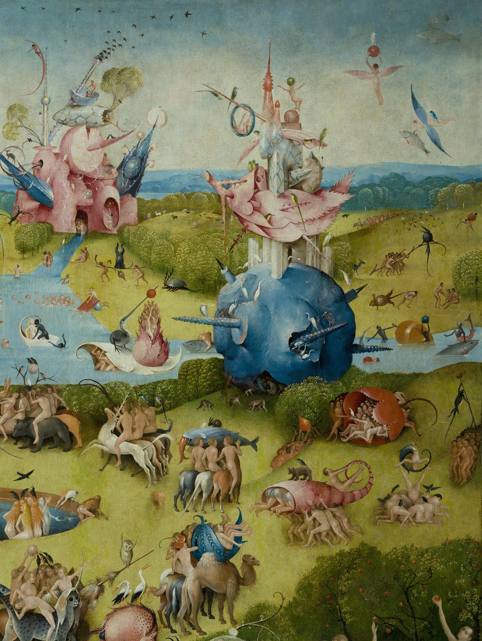 Il Giardino delle Delizie, 1490-1500 da Hieronymus Bosch