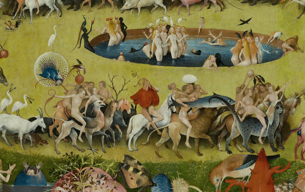 Il Giardino delle Delizie, 1490-1500 da Hieronymus Bosch