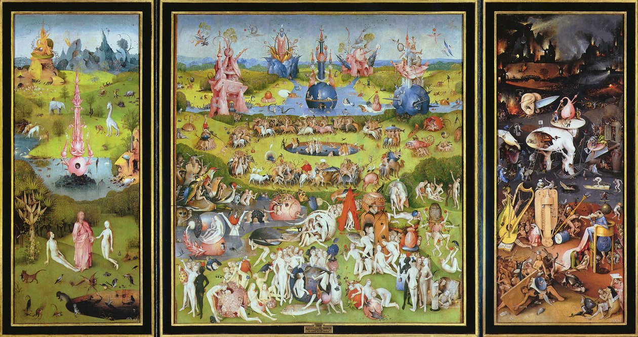 Il Giardino delle Delizie da Hieronymus Bosch