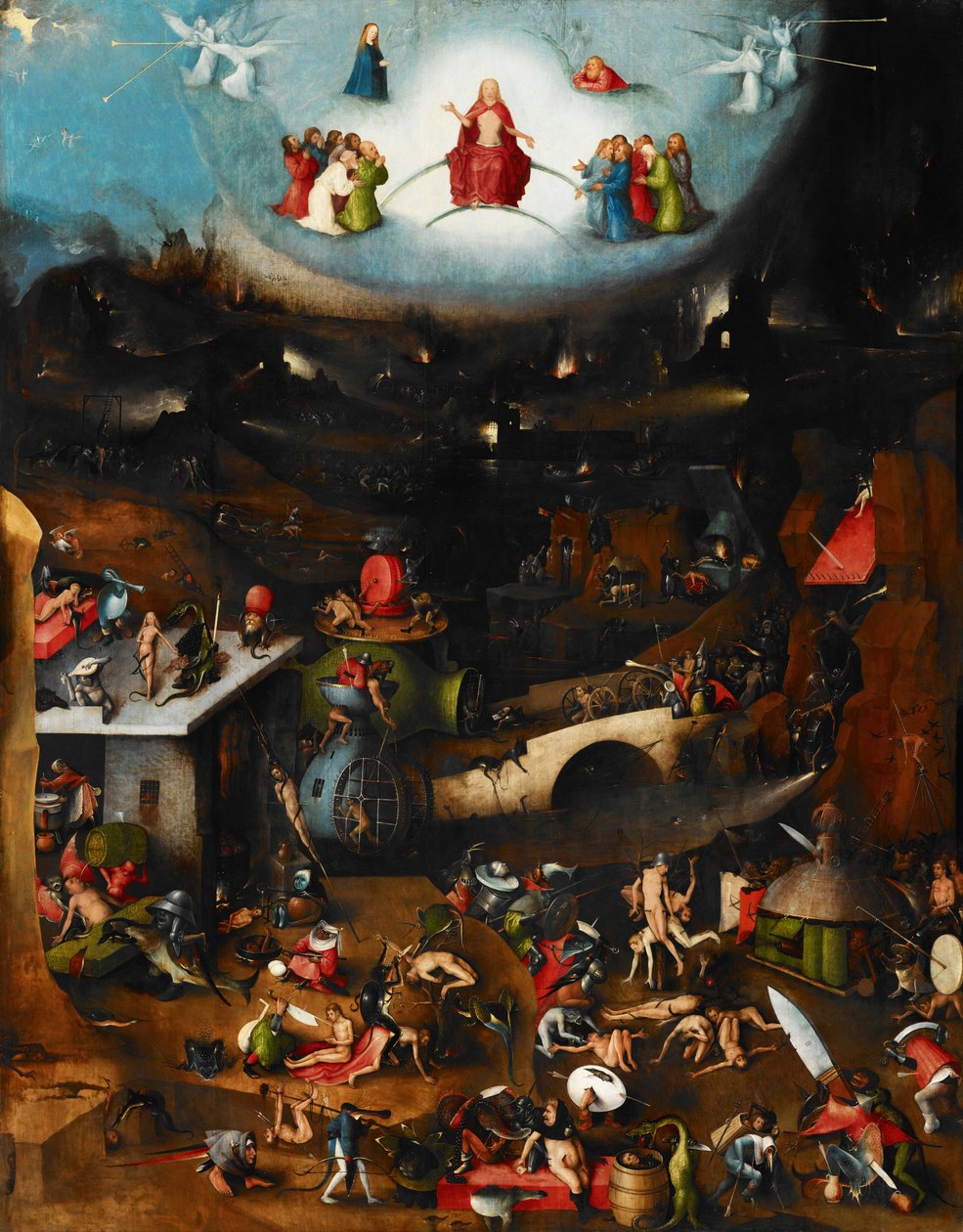 Il Giudizio Universale (pannello centrale), 1482-1515 ca. da Hieronymus Bosch