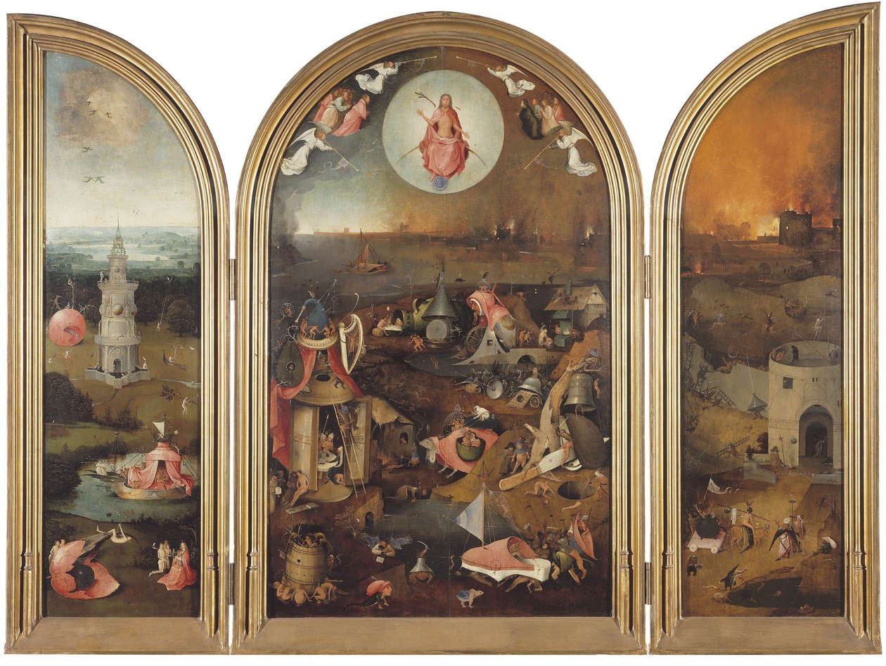 Il Giudizio Universale, ca 1490-1510 da Hieronymus Bosch
