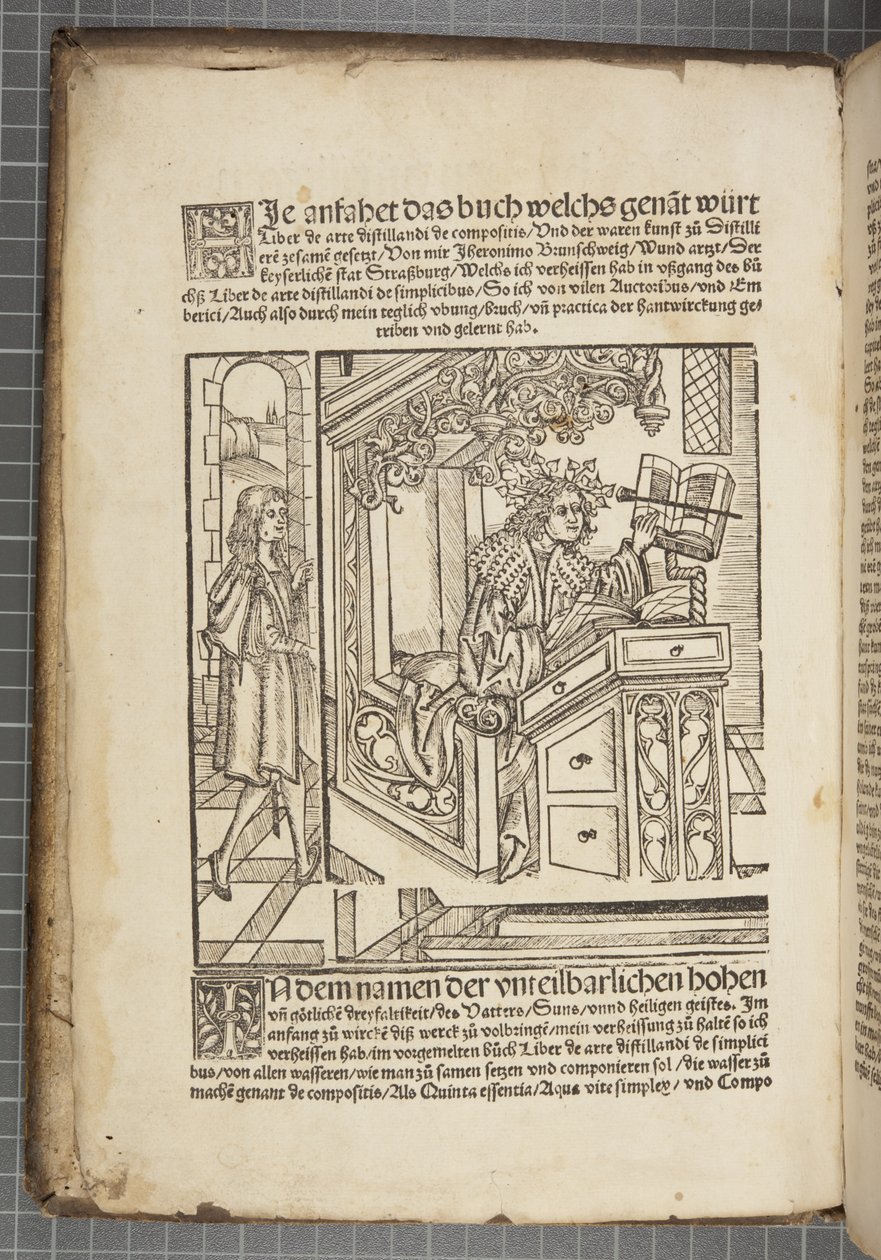 Il libro della distillazione da Hieronymus Brunschwig