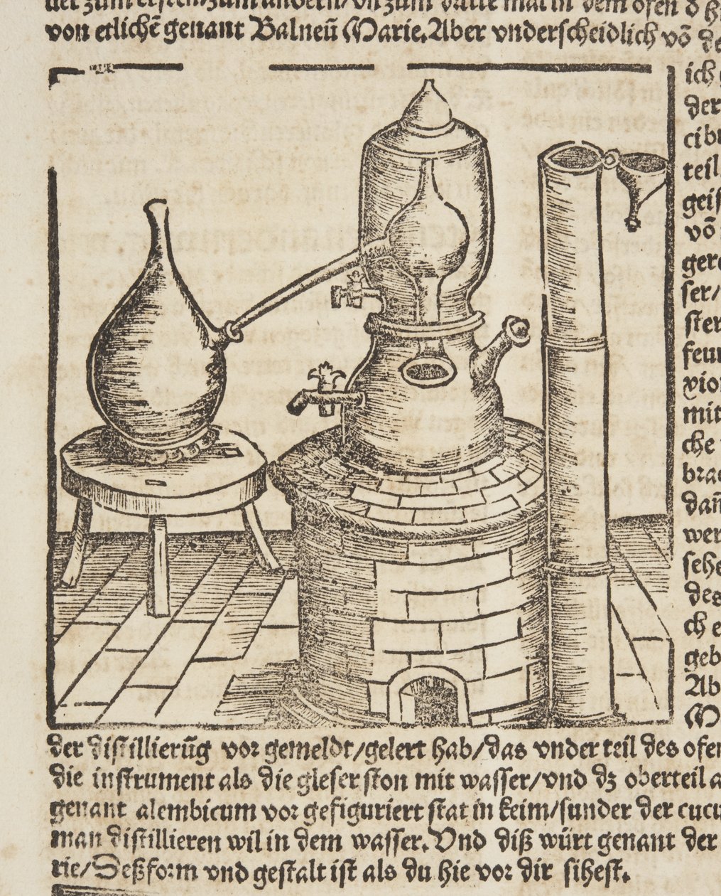 Il libro della distillazione da Hieronymus Brunschwig