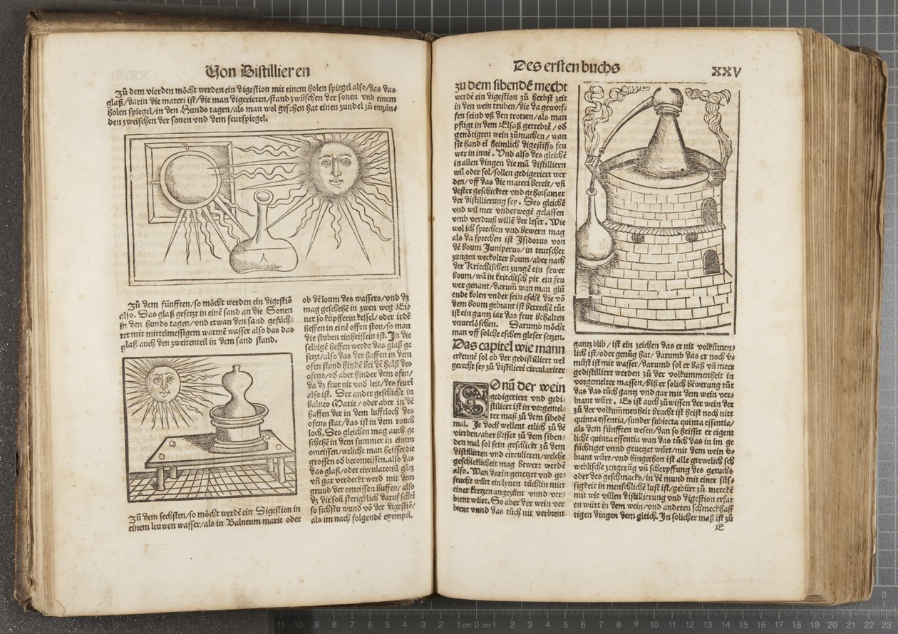 Il libro della distillazione da Hieronymus Brunschwig
