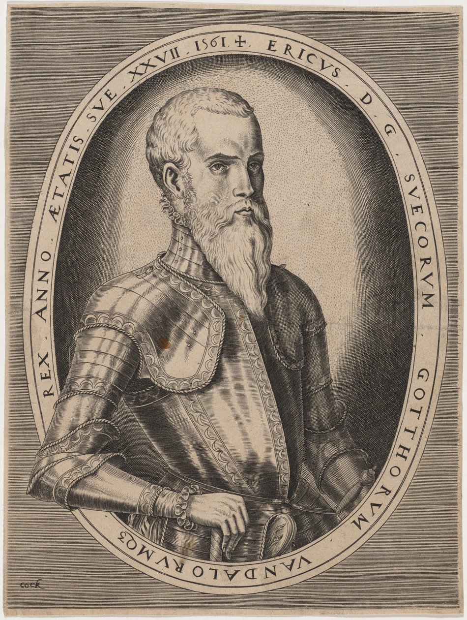 Erik XIV, re di Svezia da Hieronymus Cock