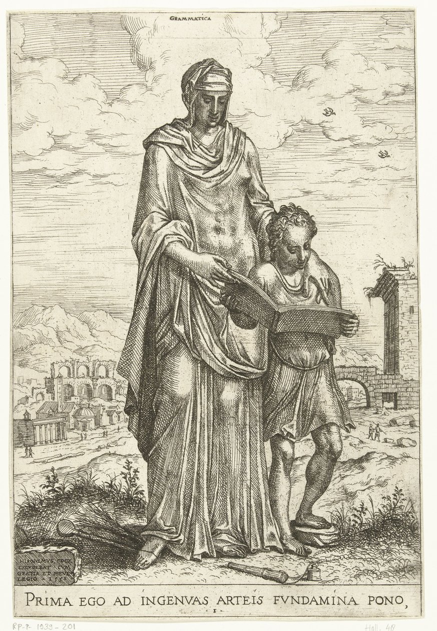 Grammatica da Hieronymus Cock