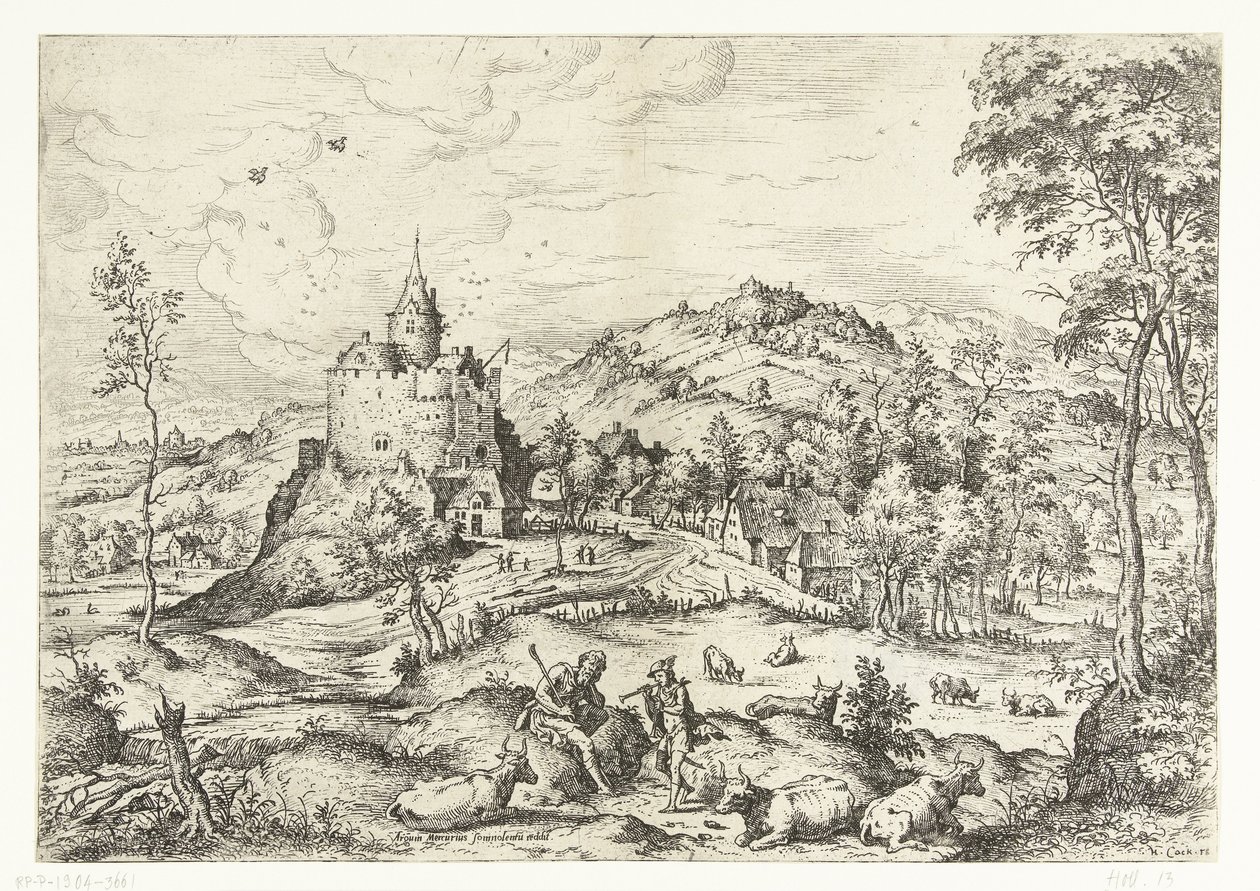 Mercurio e Argo da Hieronymus Cock